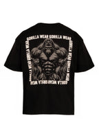Gorilla Wear Philip Oversized T-shirt - Zwart - Afbeelding 10