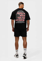Gorilla Wear Macon Oversized T-shirt - Zwart - In gebruik