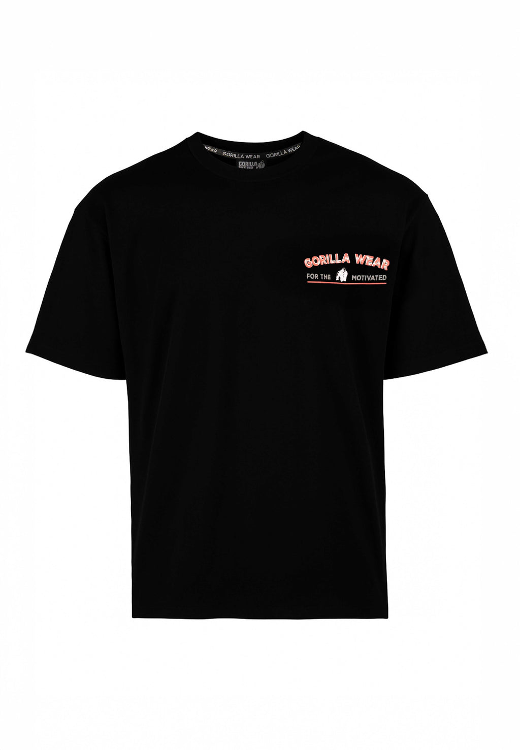 Gorilla Wear Macon Oversized T-shirt - Zwart - Afbeelding 6