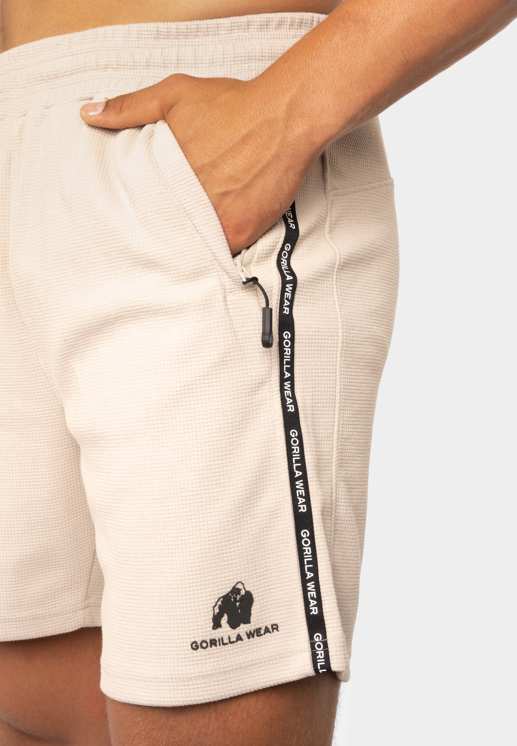 Gorilla Wear Harvey Shorts - Beige - Afbeelding 5