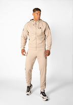 Gorilla Wear Harvey Trainingsbroek - Beige - In gebruik