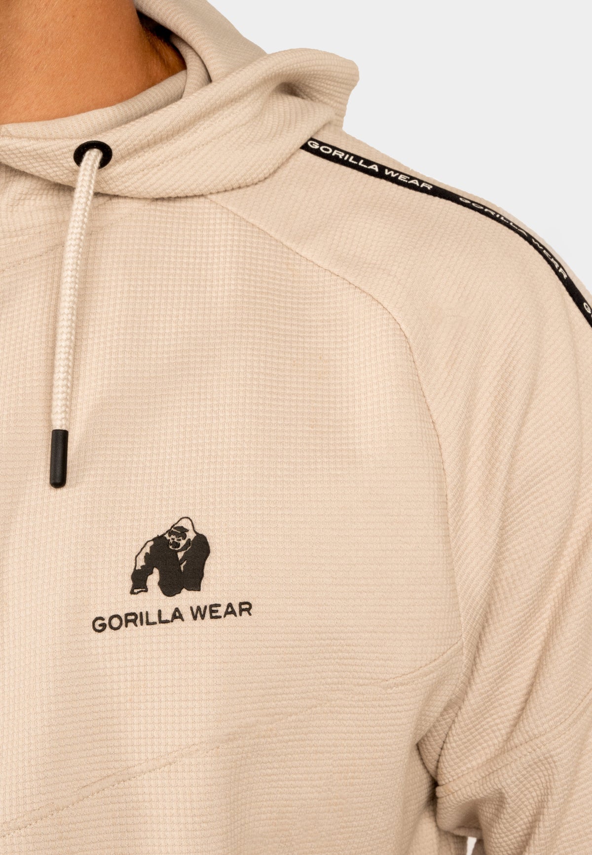 Gorilla Wear Harvey Trainingsjas - Beige - Afbeelding 5