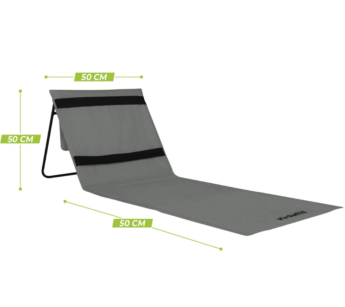 VirtuFit Strandmat - Grijs - Set van 2 - Afbeelding 5
