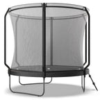 VirtuFit Premium Trampoline met Veiligheidsnet - Zwart - 251 cm - Afbeelding 9