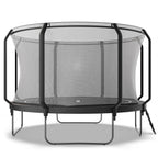 VirtuFit Premium Trampoline met Veiligheidsnet - Zwart - 366 cm - Afbeelding 12