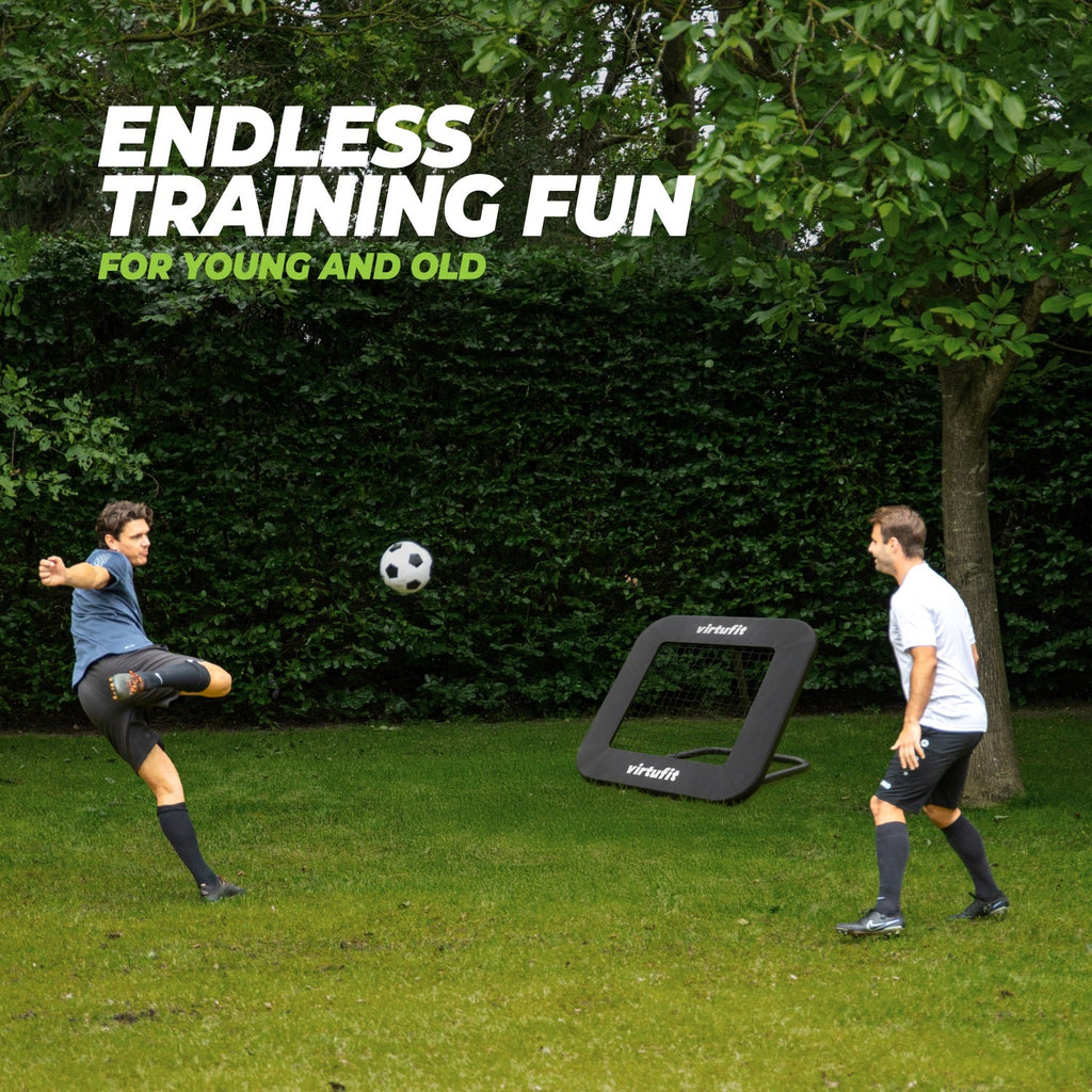 VirtuFit Verstelbare Rebounder Pro - Kickback - 84 x 84 cm - In gebruik
