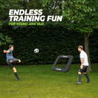 VirtuFit Verstelbare Rebounder Pro - Kickback - 84 x 84 cm - In gebruik
