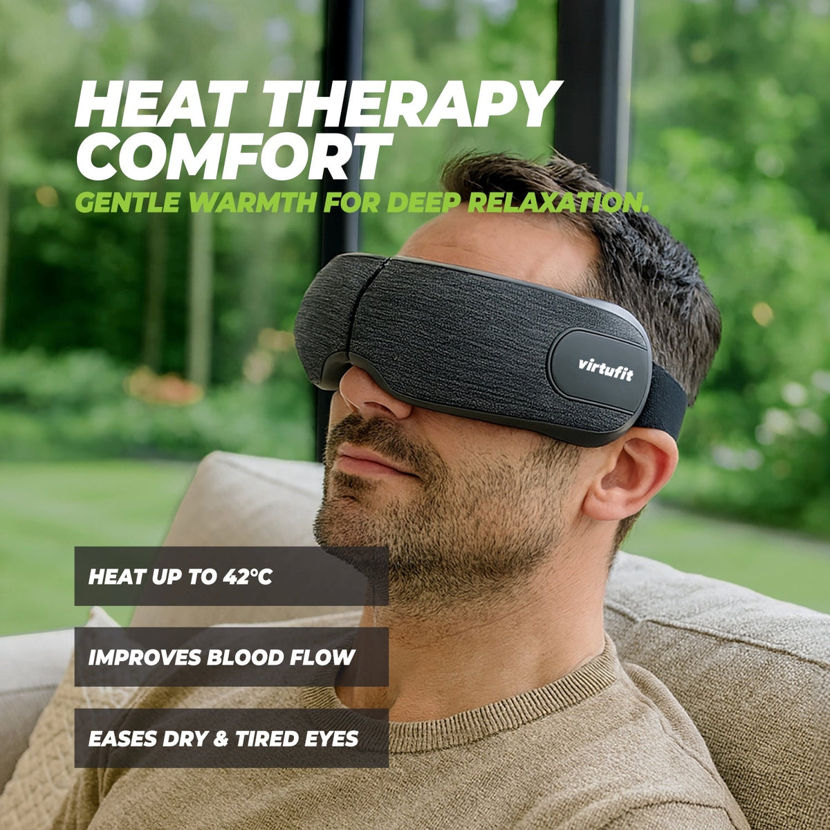 VirtuFit Eye Massager - Augenmassage - Massagegerät - Tweedekans