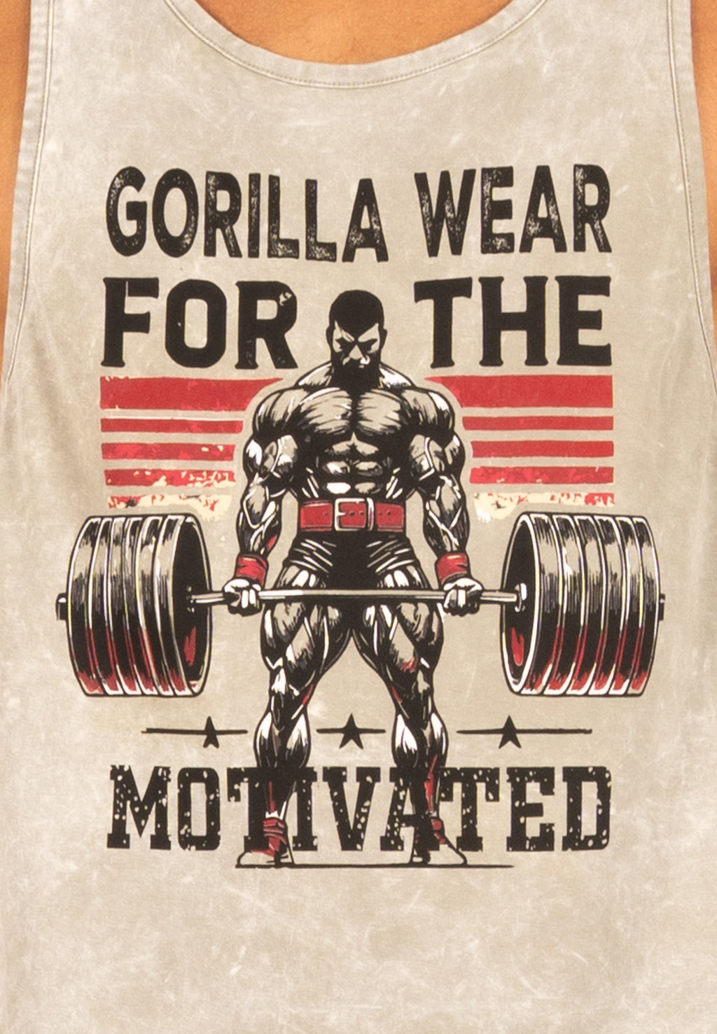 Gorilla Wear Churchill Stringer - Verwassen Groen - Afbeelding 5