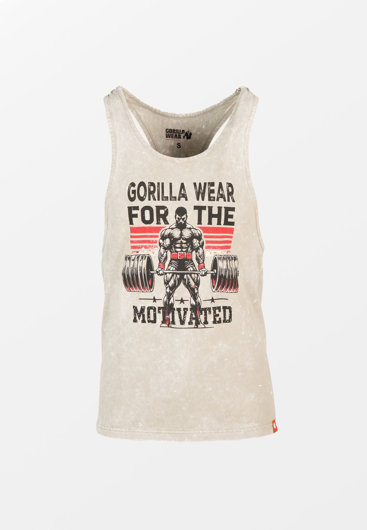 Gorilla Wear Churchill Stringer - Verwassen Groen - Afbeelding 7