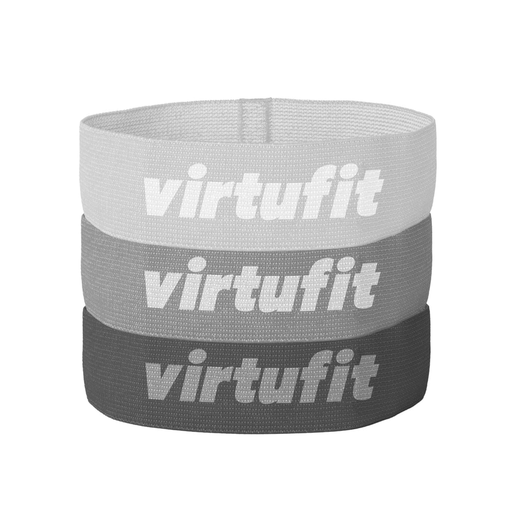 VirtuFit Mini Weerstandsbanden set - Katoen - 3 Stuks - Incl. Opbergtas - Afbeelding 6