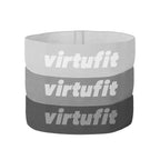 VirtuFit Mini Weerstandsbanden set - Katoen - 3 Stuks - Incl. Opbergtas - Afbeelding 6