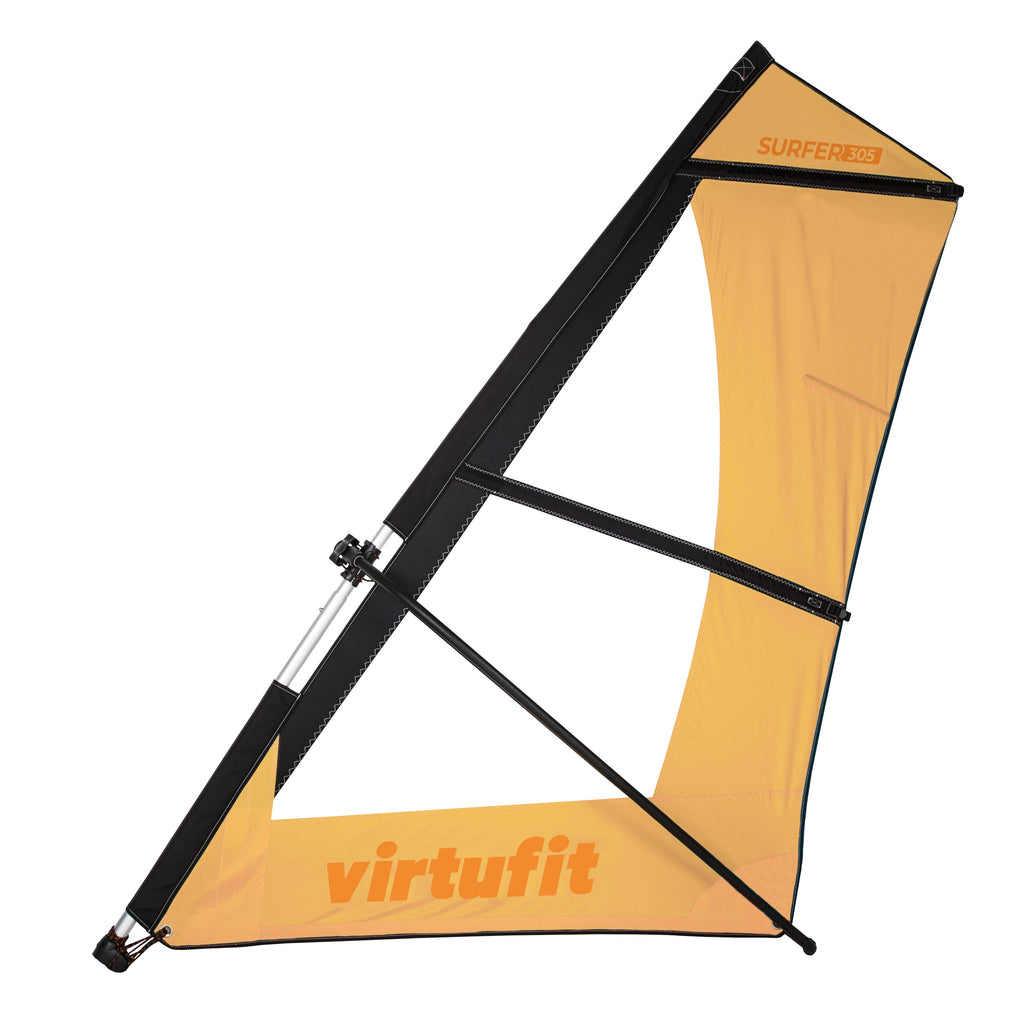 Virtufit Supboard Surfer 305 - Oranje - Inclusief Windzeil en accessoires - Afbeelding 14