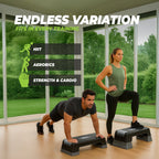 VirtuFit Verstelbare Aerobic Fitness Step/Stepper - Afbeelding 5