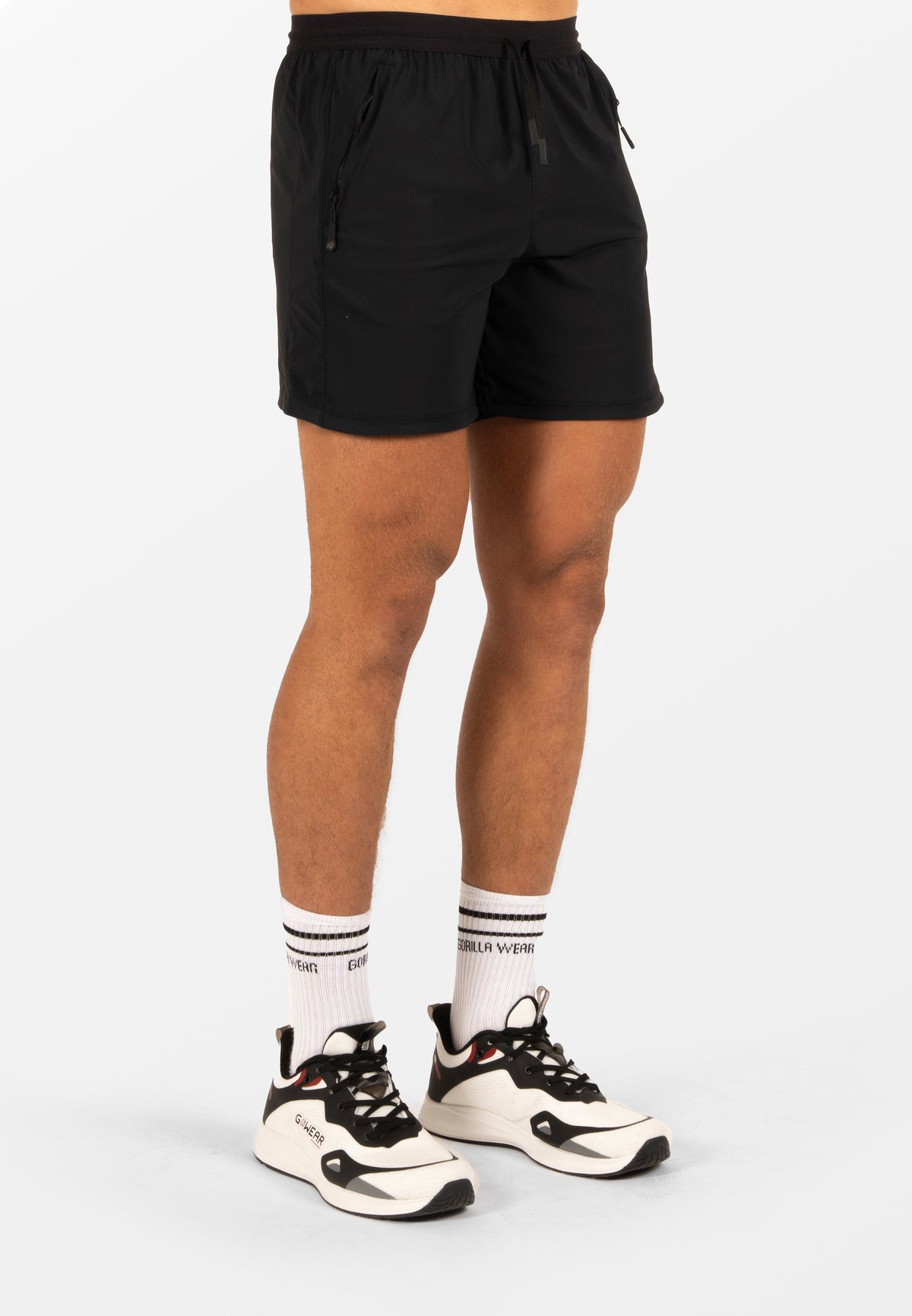 Gorilla Wear Colton Korte Broek - Zwart - In gebruik