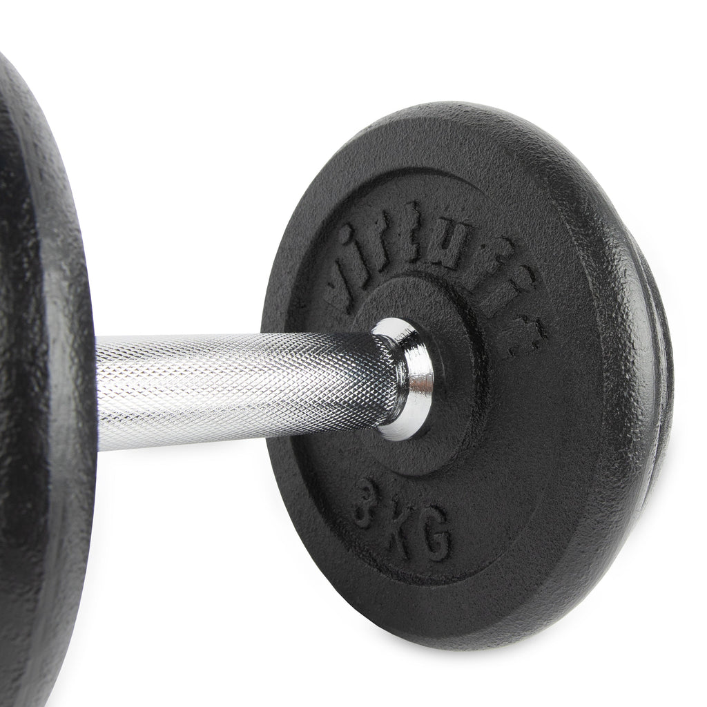 VirtuFit Verstelbare Dumbbellset Pro - Halterset - Gietijzer - 1 x 15 kg - Afbeelding 8