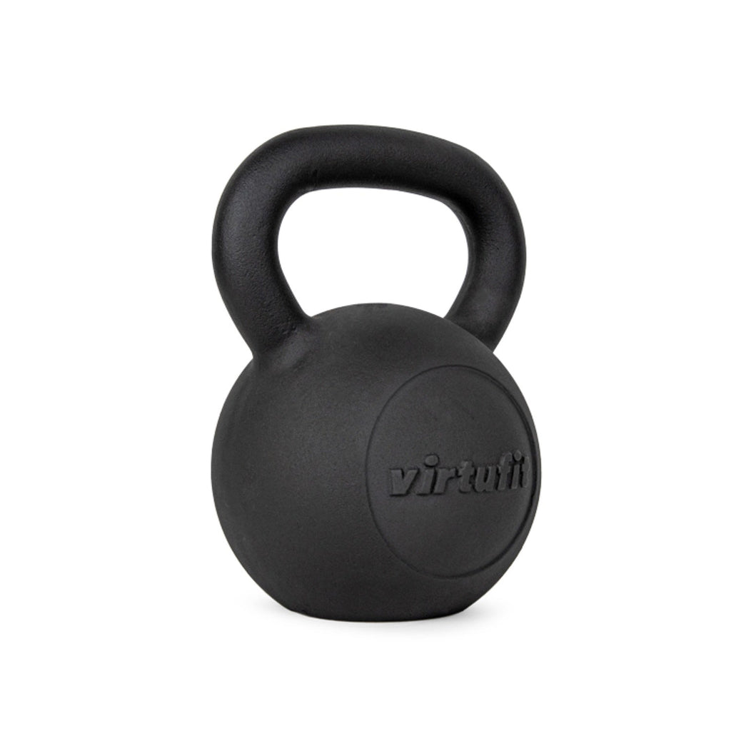 VirtuFit Kettlebell Pro - Kettle Bell - Gietijzer - 32 kg - Logo