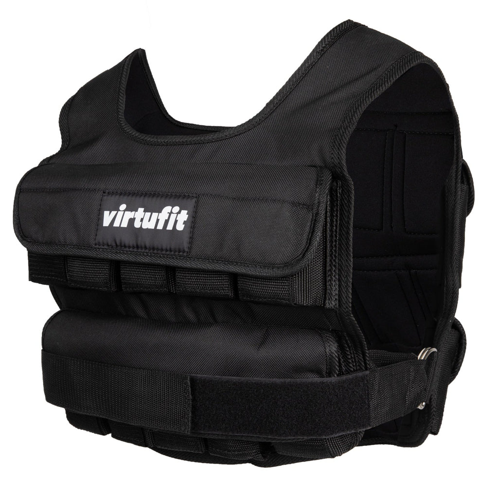 VirtuFit Verstelbaar Gewichtsvest Pro - 10 kg - Zwart - Afbeelding 5
