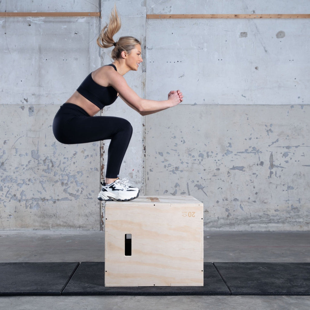VirtuFit Houten Plyo Box 3-in-1 - Groot - 50 x 60 x 75 cm - Afbeelding 5