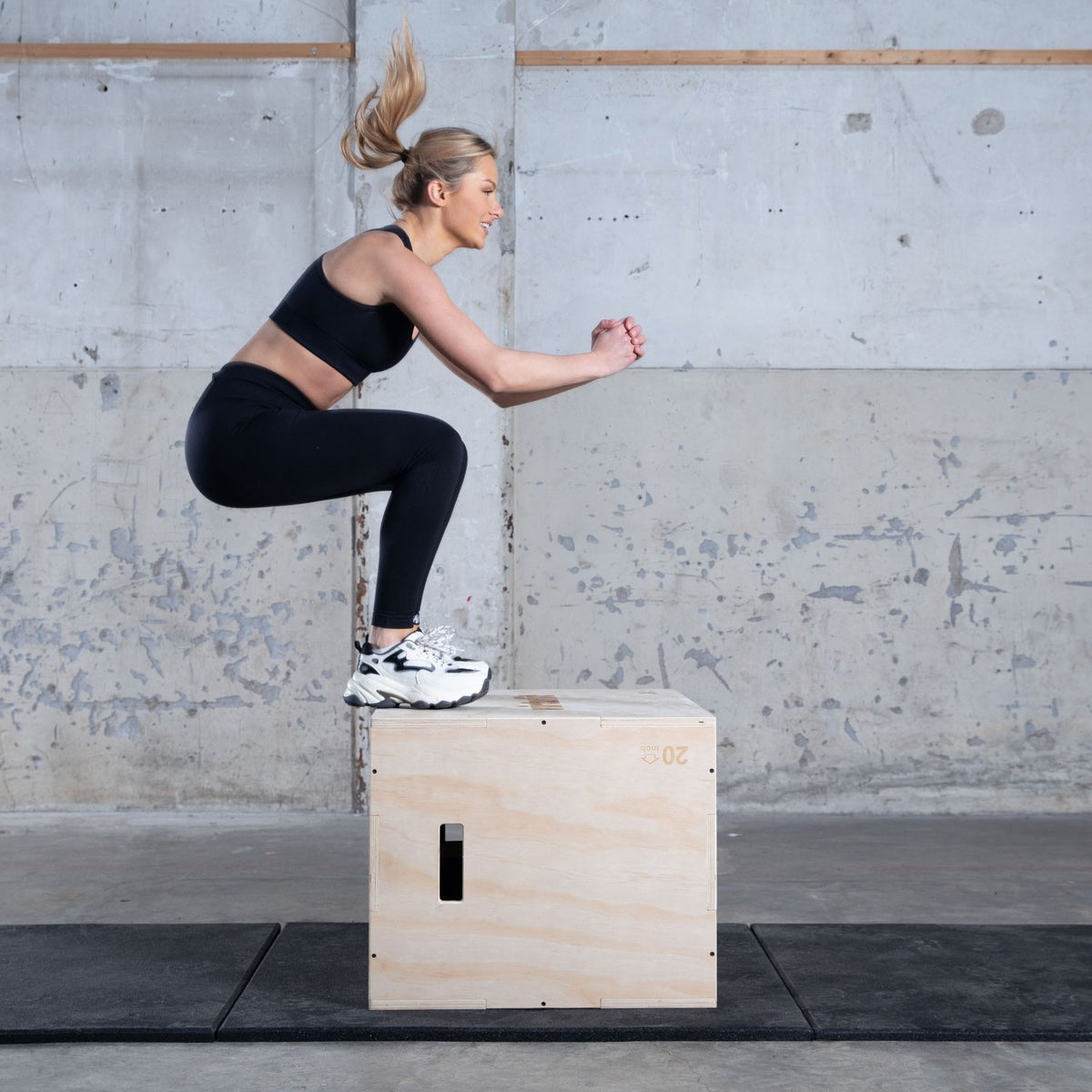 VirtuFit Houten Plyo Box 3-in-1 - Groot - 50 x 60 x 75 cm - Afbeelding 5