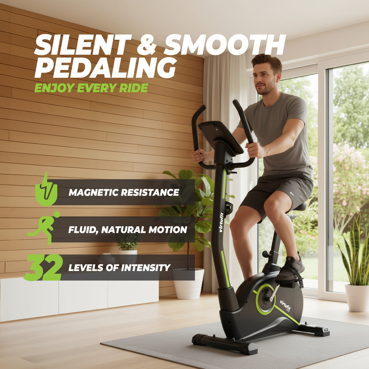 VirtuFit iConsole HTR 2.1 Ergometer Heimtrainer