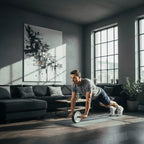 VirtuFit Dubbel Buikspierwiel - Ab Wheel - In gebruik