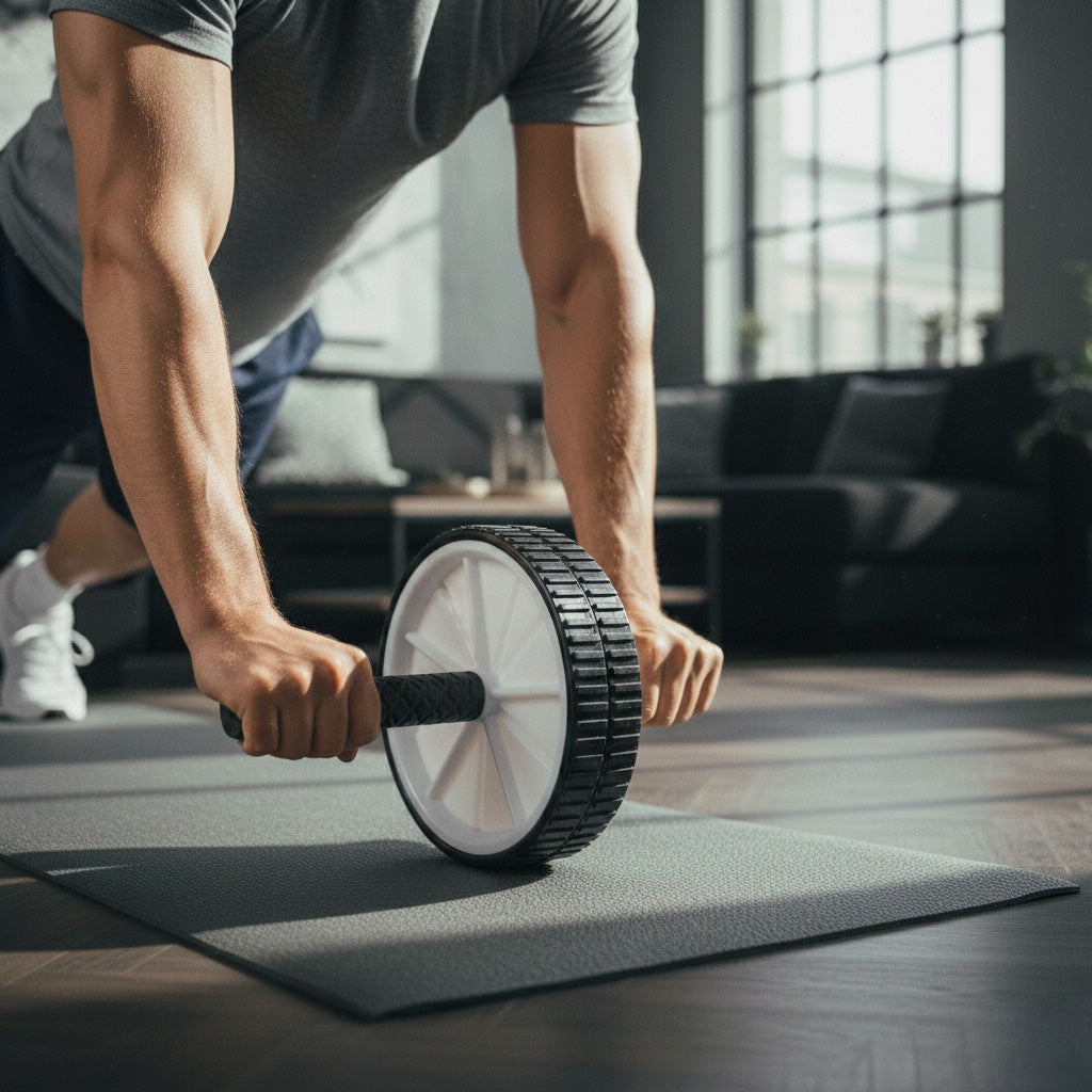 VirtuFit Dubbel Buikspierwiel - Ab Wheel - Afbeelding 5