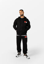 Gorilla Wear Classic Oversized Vest - Zwart - In gebruik
