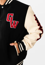Gorilla Wear Saint Louis Varsity Jacket - Zwart - In gebruik