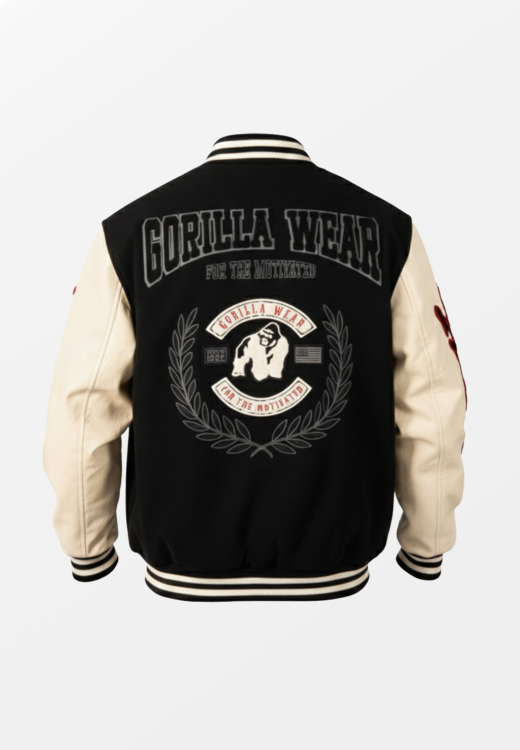 Gorilla Wear Saint Louis Varsity Jacket - Zwart - Afbeelding 10