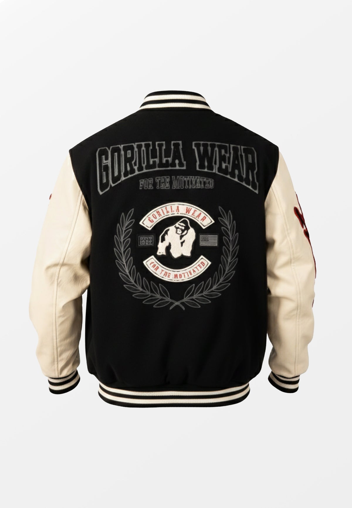 Gorilla Wear Saint Louis Varsity Jacket - Zwart - Afbeelding 10