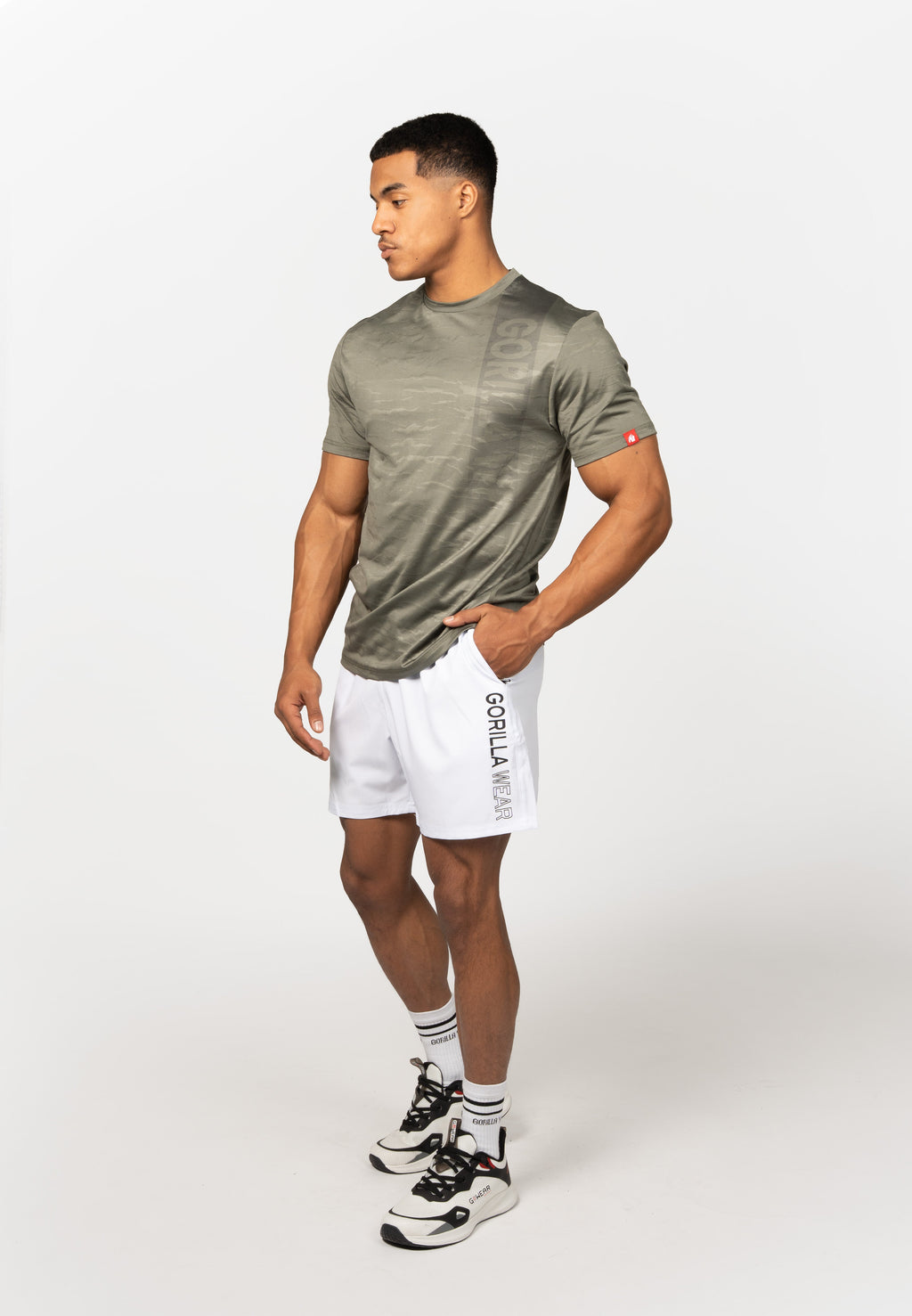 Gorilla Wear Westley T-shirt - Legergroen - Afbeelding 5