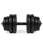 VirtuFit Verstelbare Dumbbell - Vinyl - 15 kg - Afbeelding 6