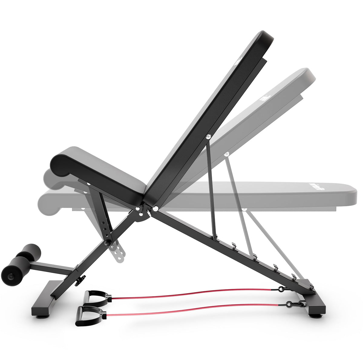 VirtuFit Opvouwbare Verstelbare Fitnessbank FB100 - Afbeelding 6