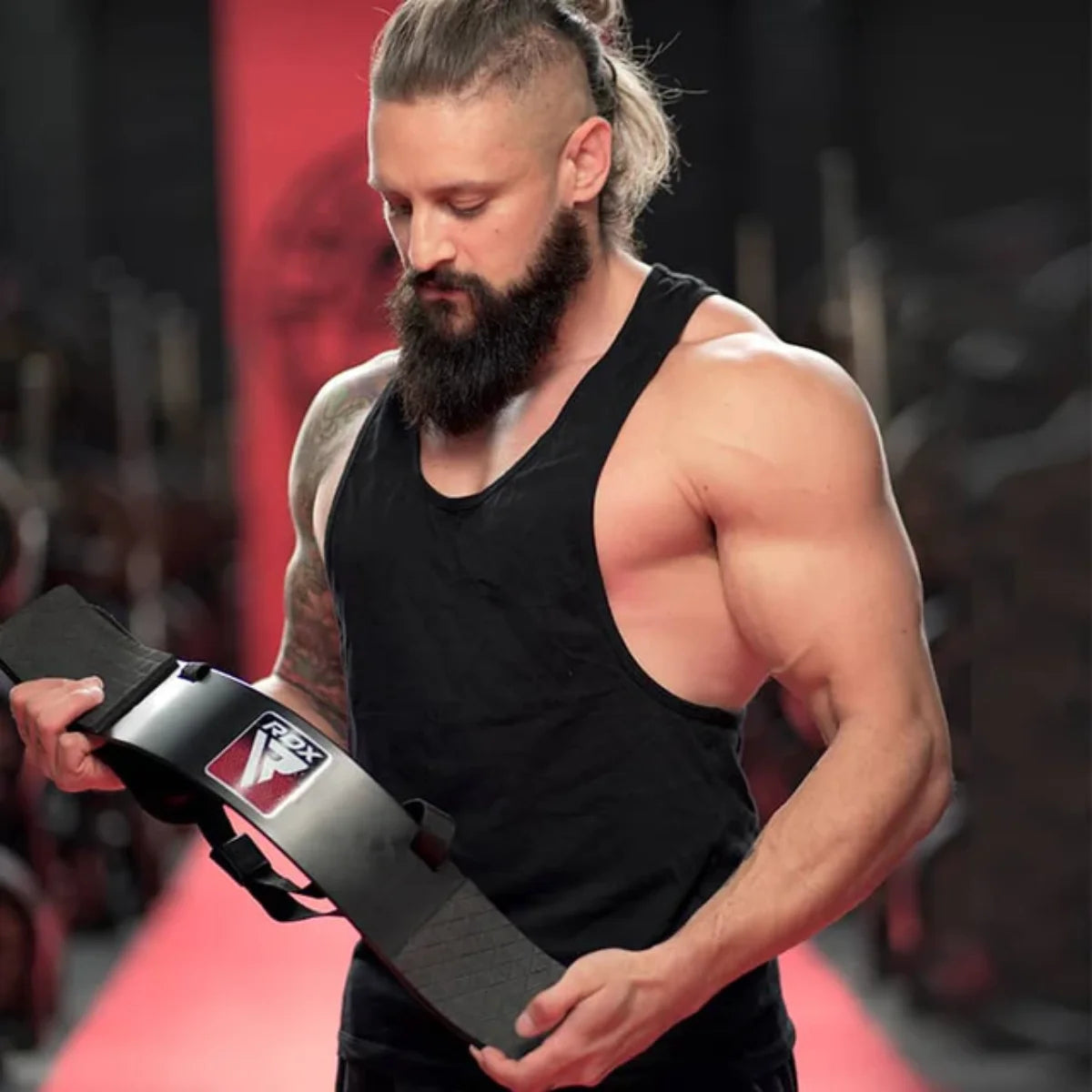 RDX Sports T2 Arm Blaster - Bicep Trainer - Zwart - Afbeelding 5