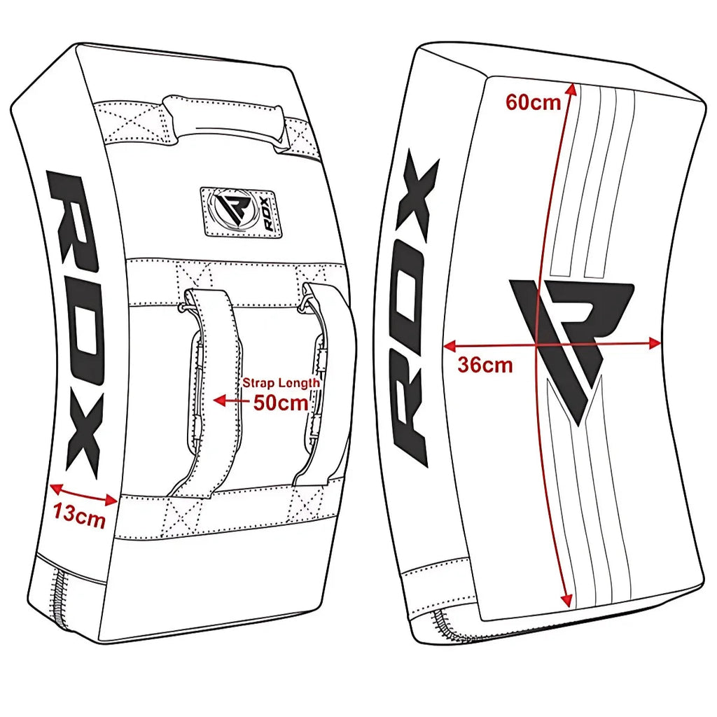 RDX Sports T1 Gebogen Stootkussen - Blauw - Afbeelding 6