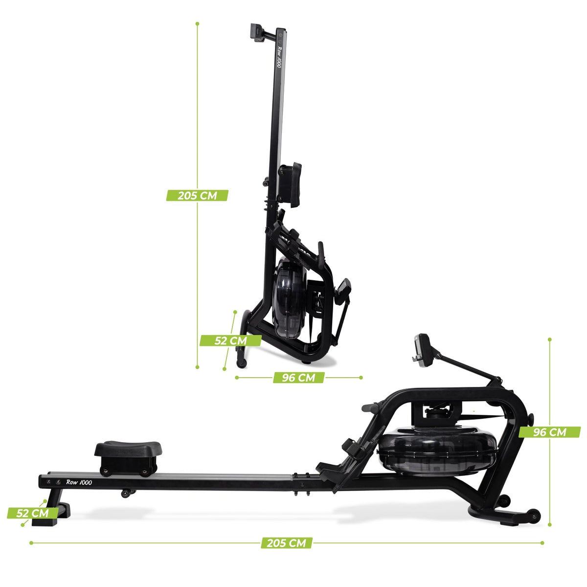 VirtuFit Roeitrainer Pro Water Resistance Row 1000 - Afbeelding 8