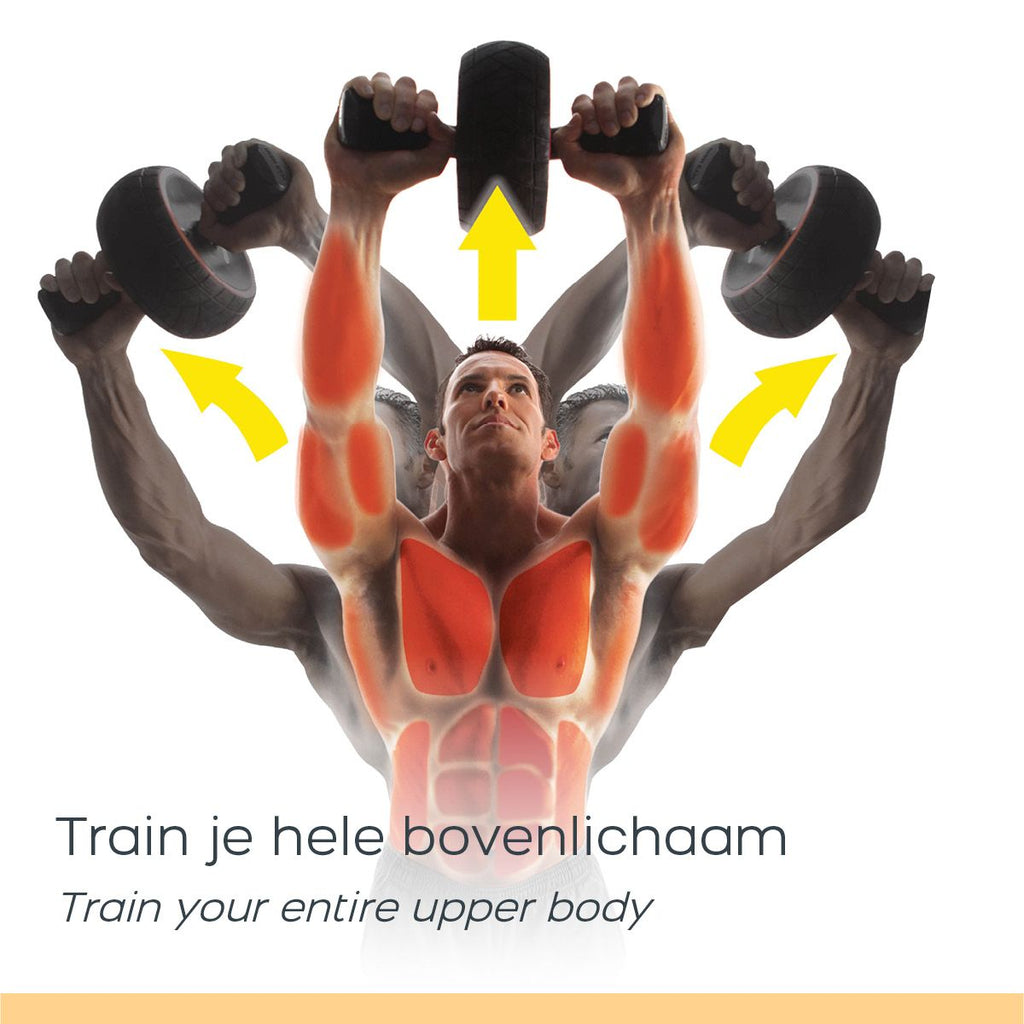Iron Gym Speed Abs Pro Buikspierwiel - In gebruik