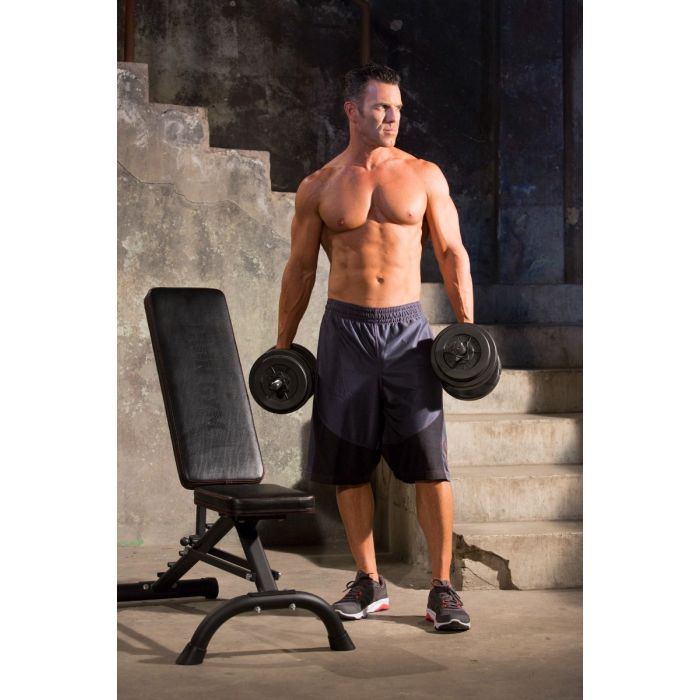 Iron Gym Verstelbare Dumbbell Set - 2 x 7,5 kg - In gebruik