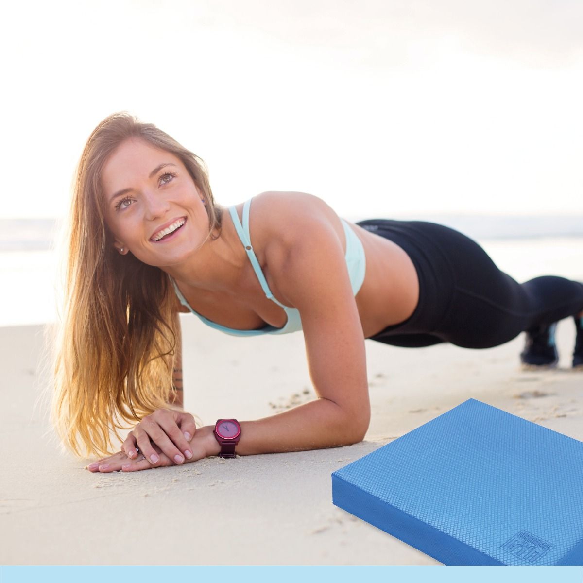 Orange Gym Balance Pad - Rose Quartz/Roze - Afbeelding 5