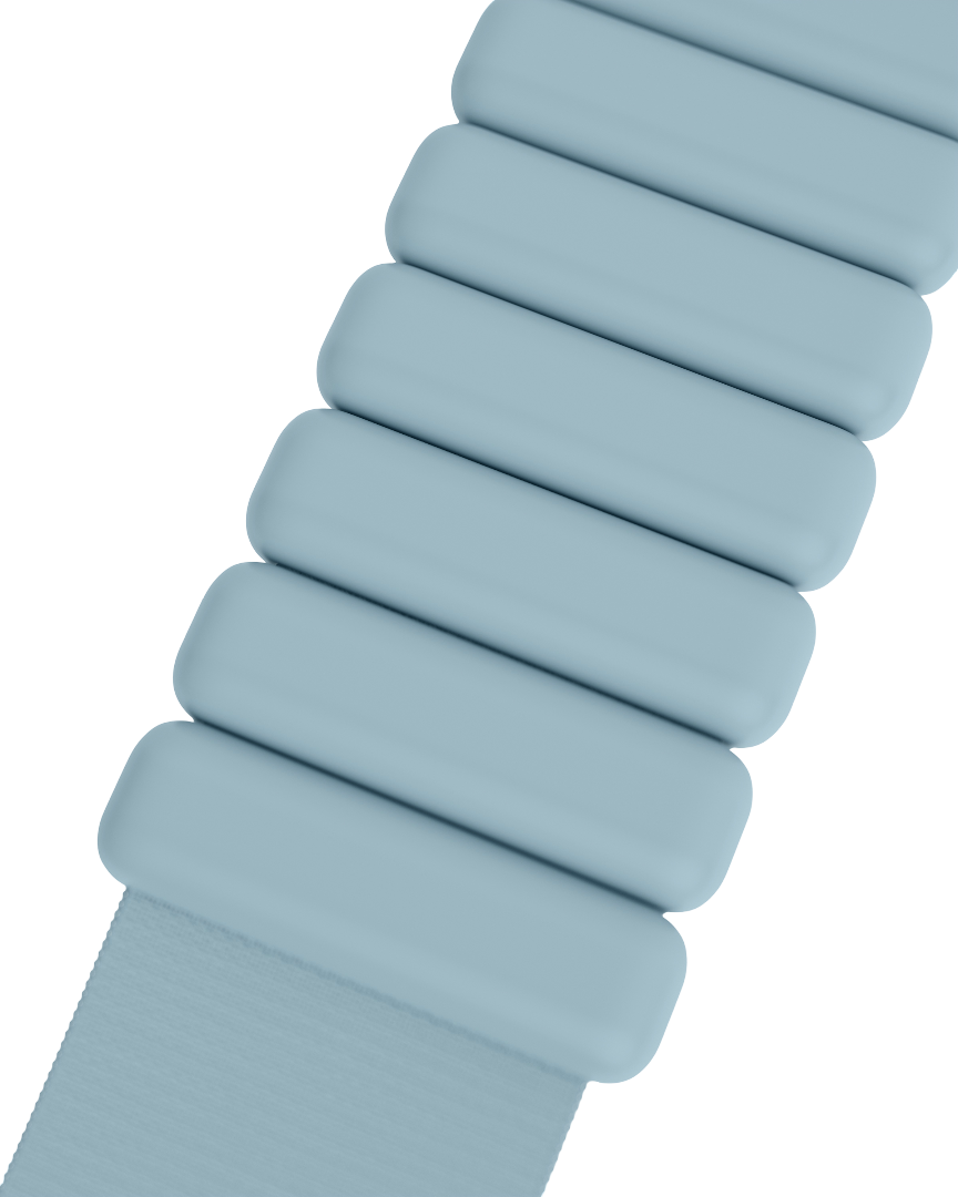 Bala Bangles Enkel- en Polsgewicht - Sea/Blauw - Aanzicht