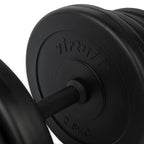 VirtuFit Verstelbare Dumbbellset - 2 in 1 Set - 30 kg - Vinyl - Tweedekans - In gebruik