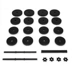 VirtuFit Verstelbare Dumbbellset - 2 in 1 Set - 30 kg - Vinyl - Tweedekans - Afbeelding 6