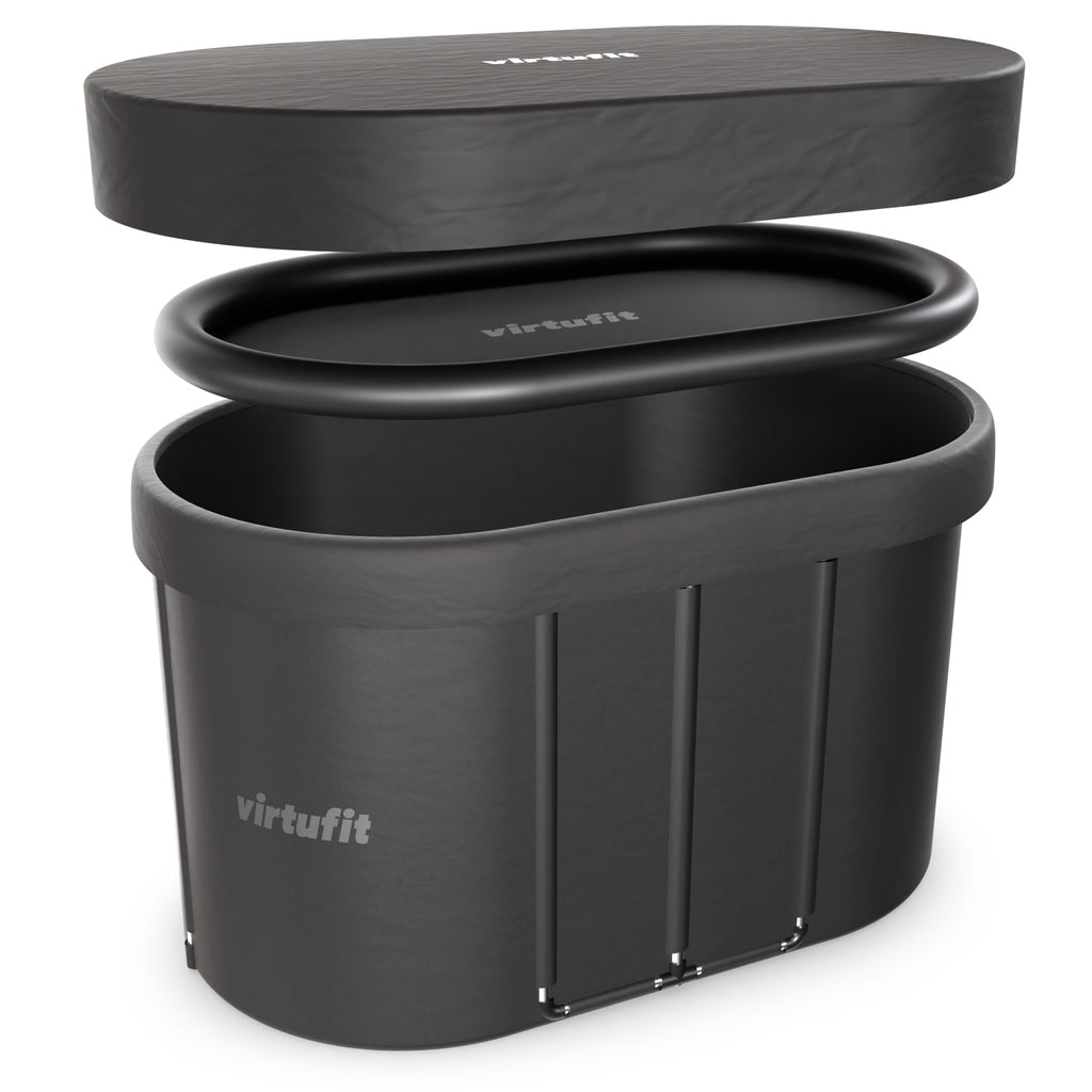VirtuFit IJsbad Ovaal - Antraciet - 500 Liter - Inclusief accessoires - Afbeelding 8