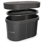 VirtuFit IJsbad Ovaal - Antraciet - 500 Liter - Inclusief accessoires - Afbeelding 8