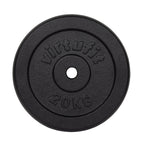VirtuFit Gietijzeren Halterset - 150kg - In gebruik
