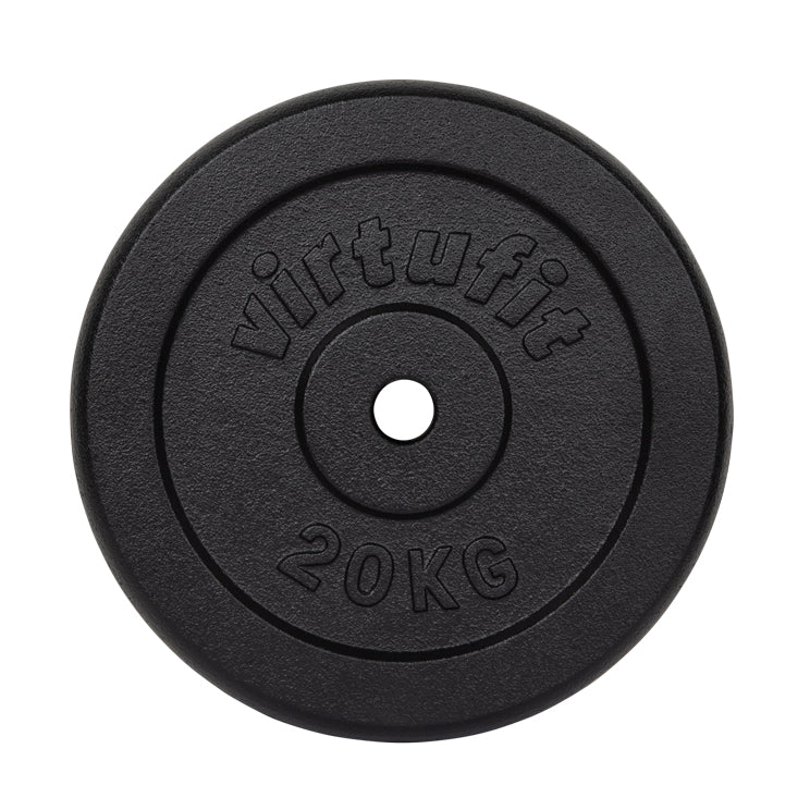 VirtuFit Gietijzeren Halterset - 150kg - In gebruik