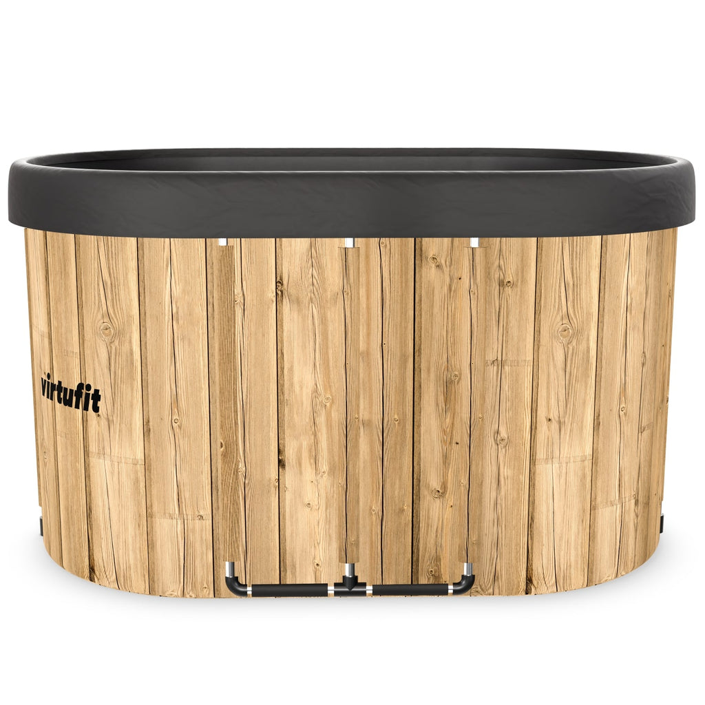 VirtuFit IJsbad Ovaal - Wood Look - 500 Liter - Inclusief accessoires - Afbeelding 9