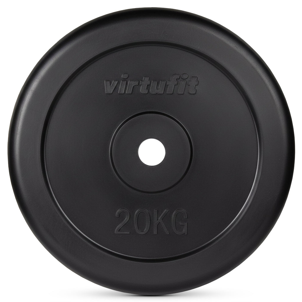 VirtuFit Rubberen Halterset - 150kg - In gebruik
