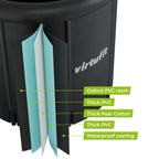 VirtuFit IJsbad XXL - 375 Liter - Antraciet - Inclusief accessoires - Afbeelding 9
